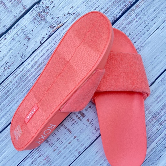 🧡ROXY Slippy Terry Slides 🧡 - Picture 6 of 8